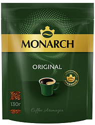 КОФЕ ЯКОБС МОНАРХ ОРИДЖИНАЛ ПАК 130ГР