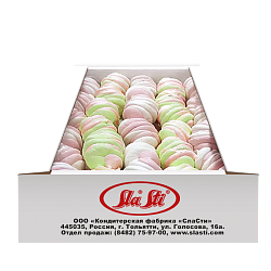 ЗЕФИР СЛАСТИ АССОРТИ СМОРОДИНА/ПЕРСИК 750ГР