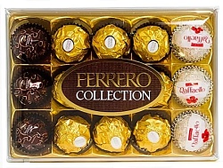 НАБОР КОНФЕТ ФЕРРЕРО РОШЕ КОЛЛЕКЦИЯ 172,2ГР