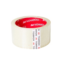 СКОТЧ ПРОЗРАЧНЫЙ 50ММ*66М 40 МКР