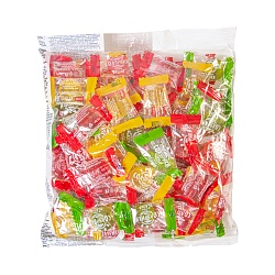 КАРАМЕЛЬ СОЛЯРИКИ ЯБЛОКО/ВИШНЯ/АНАНАС 500ГР