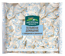 ПЕЛЬМЕНИ ДОМАШНИЕ С ГОВЯДИНОЙ И СВИНИНОЙ ЗАРЕЧЕНСКИЕ ПРОДУКТЫ 700ГР