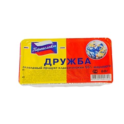 Продукт плавленый Переяславль Дружба Рязань ванночка 80г