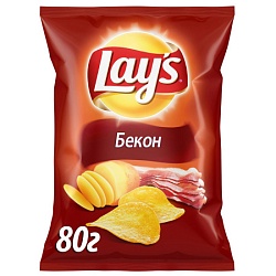 ЧИПСЫ ЛЭЙС 70ГР БЕКОН