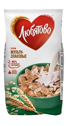Хлопья Любятово зерновые мультизлаковые 250г