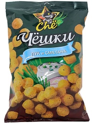 КУКУРУЗНЫЕ ШАРИКИ ЧЕШКИ ЛУК СМЕТАНА 60ГР