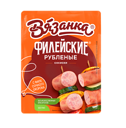 СОСИСКИ ФИЛЕЙСКИЕ РУБЛЕННЫЕ ВЯЗАНКА /ВЕС