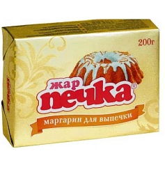 Маргарин Жар печка для выпечки 60% 180 г