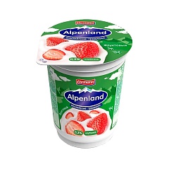 Йогурт Alpenland Клубника, 0.3%, 320 г