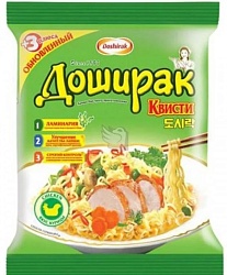 ЛАПША ДОШИРАК КВИСТИ КУРИЦА 70ГР