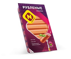 СОСИСКИ РУБЛЕНЫЕ Ц/О МГС ОСТАНКИНО 360ГР