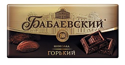 Шоколад Бабаевский горький 100 гр.