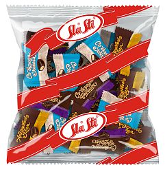 КОНФЕТЫ SLASTI ГОЛИАФ ОТЛИВНЫЕ (ВКУС АРАХИСА,КОКОСА,ТРЮФЕЛЯ) МИКС ВЕС