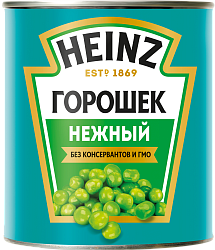 ГОРОШЕК ЗЕЛЁНЫЙ ХАЙНЦ 400ГР Ж/Б