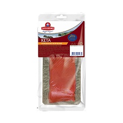 Кета филе-кусок холодного копчения "Русское море" 150г