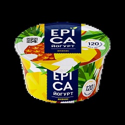 ЙОГУРТ EPICA АНАНАС БЗМЖ,130Г