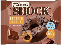 ДОНАТ ФИТНЕСШОК С ШОКОЛАДНОЙ НАЧИНКОЙ 70ГР