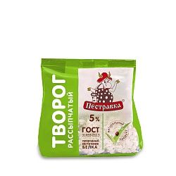 Творог Пестравка 5% Стабилобэг 200г