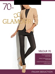 Колготки GLAMOUR Velour Женские 70 (nero, 2)