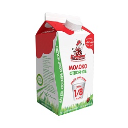 БЗМЖ МОЛОКО ПЕСТРАВКА ОТБОРНОЕ 3,4%-6,0% 1,5Л