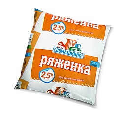 06.Ряженка "Село Домашкино" 2,5% 450г ф/п