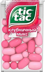 ДРАЖЕ ТИК ТАК КЛУБНИКА 16ГР