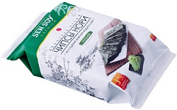 Чипсы Нори "Wasabi" из морской капусты Сен Сой 4,5г