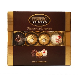 НАБОР КОНФЕТ ФЕРРЕРО РОШЕ КОЛЛЕКЦИЯ Т10Х6 109ГР