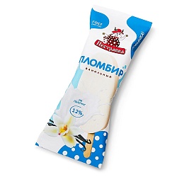 БЗМЖ МОРОЖЕНОЕ ПЕСТРАВКА ЭСКИМО ПЛ ВАНИЛЬ 12% 70ГР