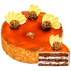 ТОРТ БКК КАРАМЕЛЬНЫЙ 550ГР