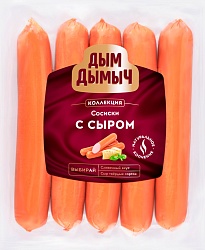 СОСИСКИ С СЫРОМ ДД 400ГР
