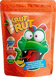 Мармелад жевательный KrutFrut в форме забавных змеек, 200 г