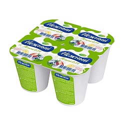 БЗМЖ ЙОГУРТ НЕЖНЫЙ ЛЕГКИЙ С СОКОМ БАНАН КЛУБНИКА 0,1% 95ГР