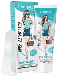 Крем-депилятор Батист Мороженое с охл. эффектом 100мл.