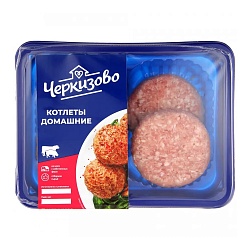 Котлеты домашние Черкизово свинина/говядина охл лот, 0,4кг