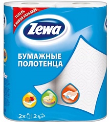 ПОЛОТЕНЦА БУМАЖНЫЕ ЗЕВА 2РУЛ