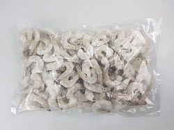 КРЕВЕТКА ТИГРОВАЯ Б/Г IQF 31/40 ОЧИЩ С ХВ ИНДИЯ 1КГ