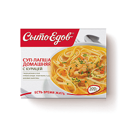 Суп-лапша домашняя с курицей Вкусный Суп 300гр