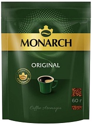КОФЕ МОНАРХ ОРИДЖИНАЛ РАСТВОРИМЫЙ М/У 15*60Г