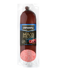 КОЛБАСА В/К СЕРВЕЛАТ СТАРОДВОРЬЕ МЯСОРУБСКИЙ С ОКОРОКОМ 350ГР