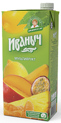 НЕКТАР ИВАНЫЧ 0,95Л МУЛЬТИФРУКТ Т/П