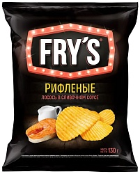 ЧИПСЫ FRY’S ДИКИЙ ЛОСОСЬ 130Г