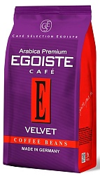 КОФЕ ЭГОИСТ ВЕЛЬВЕТ ЗЕРНО 200ГР М/У
