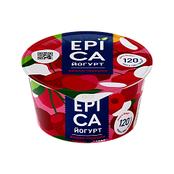 Йогурт EPICA с вишней и черешней, 4.8%, 130 г