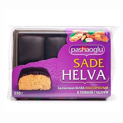 ХАЛВА PASHAOGLU АРАХИСОВАЯ КЛАССИЧЕСКАЯ В ГЛАЗУРИ 250ГР