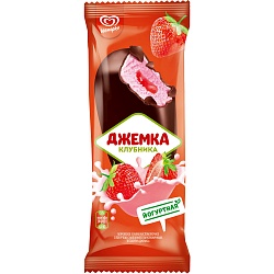 БЗМЖ МОРОЖЕНОЕ ИНМАРКО ДЖЕМКА ЙОГУРТНАЯ КЛУБНИКА 57ГР