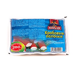 КРАБОВЫЕ ПАЛОЧКИ ЭСВА 200ГР