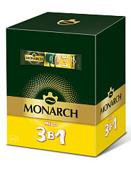КОФЕ МОНАРХ МИЛД РАСТВОРИМЫЙ 3В1 13,5Г