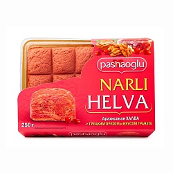 ХАЛВА PASHAOGLU АРАХИСОВАЯ СО ВКУСОМ ГРАНАТА 250ГР