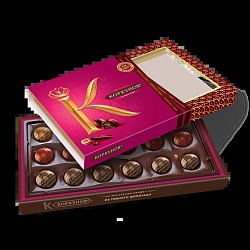 НАБОР КОНФЕТ А.КОРКУНОВ КОЛЛЕКЦИЯ ТЕМНОГО ШОКОЛАДА  165Г